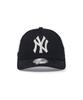 Emelbi Signature All-Over Patch Structure Ball Cap Ny (Black)