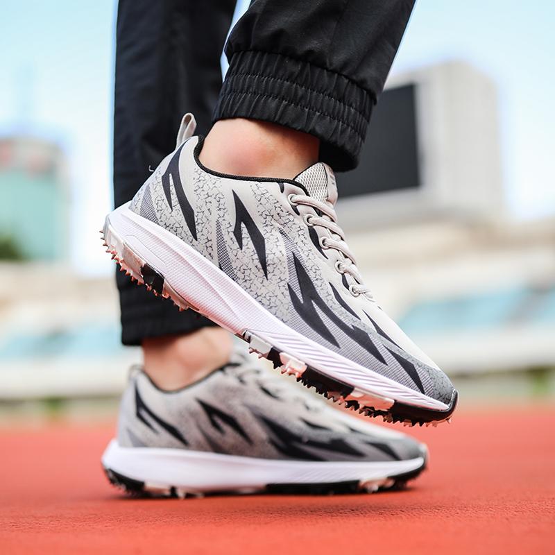 Unisex Outdoor Running Shoes Four Seasons New Breathable Spikes Men's Casual Sports Shoes Fashion Student Mesh Non-slip Sneakers