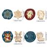 Christmas Seal Stamp Head Replacement, Embossed Seal Stamp Head for Seal Envelope, Invitations Scrapbooking Decoration