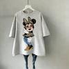 Oversized Vintage Disney Minnie Mouse T Shirt Women Man Cotton Short Sleeve Tops Graphic Tee Summer Casual Tops 2026 Y2k Clothes