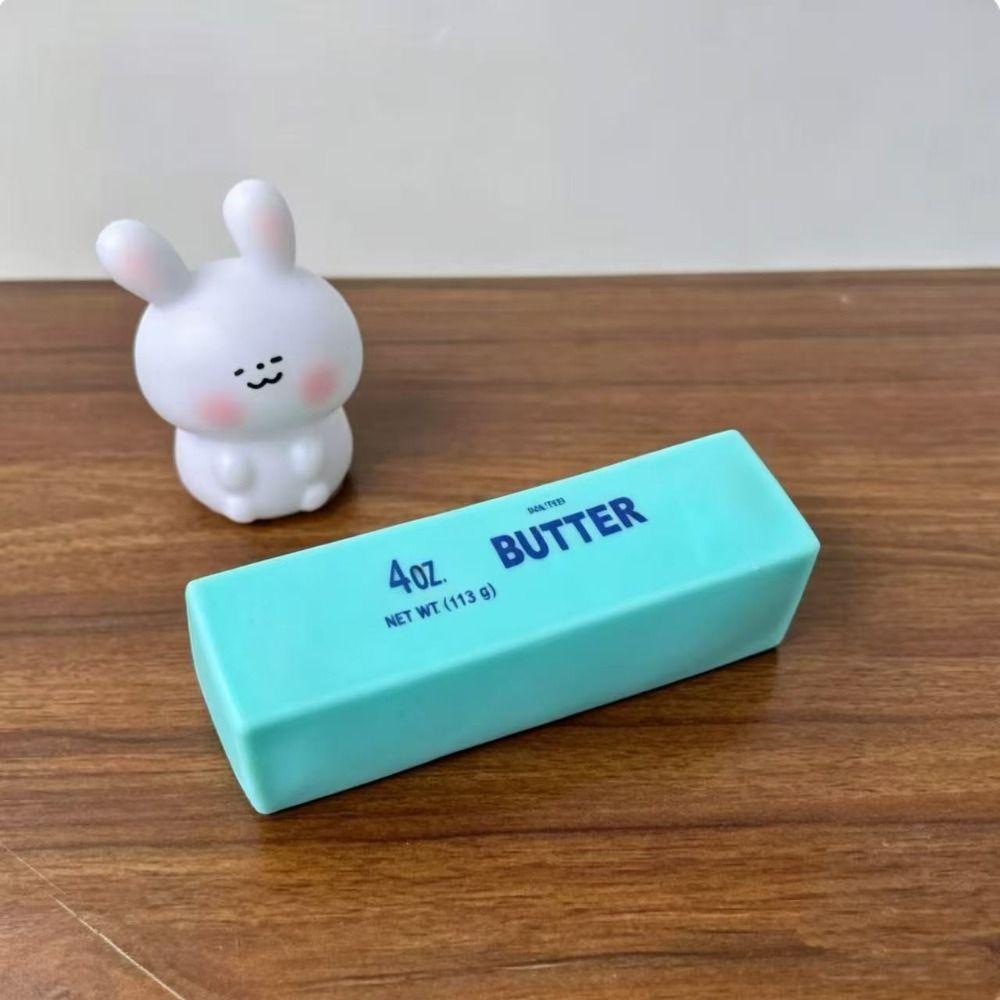 Kneading Butter Stick Squeezing Toy Creative Realistic Butter Sticks for Kids Adults