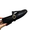 Vintage T-Schnalle mit Mary Jane Schuhen für Damen 2025 neu quadratische Spitze flacher Boden hoch passender Rock Ballett Einzelne Schuhe für Damen