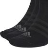 adidas Ankle Socks Unisex 3 Pack Black IA3944