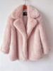 Autumn and winter new fur coat feeling suit collar imitation fox fur coat large size