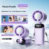 Semiconductor Cooling High Speed Handheld Fan Usb Mini Portable Charging Folding Violent Small Fan