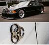 Biohazard Heavy 3D Stainless Steel Car Emblem Sticker (Gunmetallic)