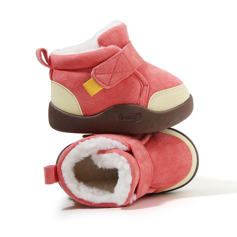 Infant & Toddler Winter Snow Boots: Warm, Thick Cotton, Low-Cut for Boys & Girls
