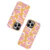 Abstract pattern wireless magnetic suction Apple 17 2-in-1 film case iPhone16/15 mobile phone case AIR hard