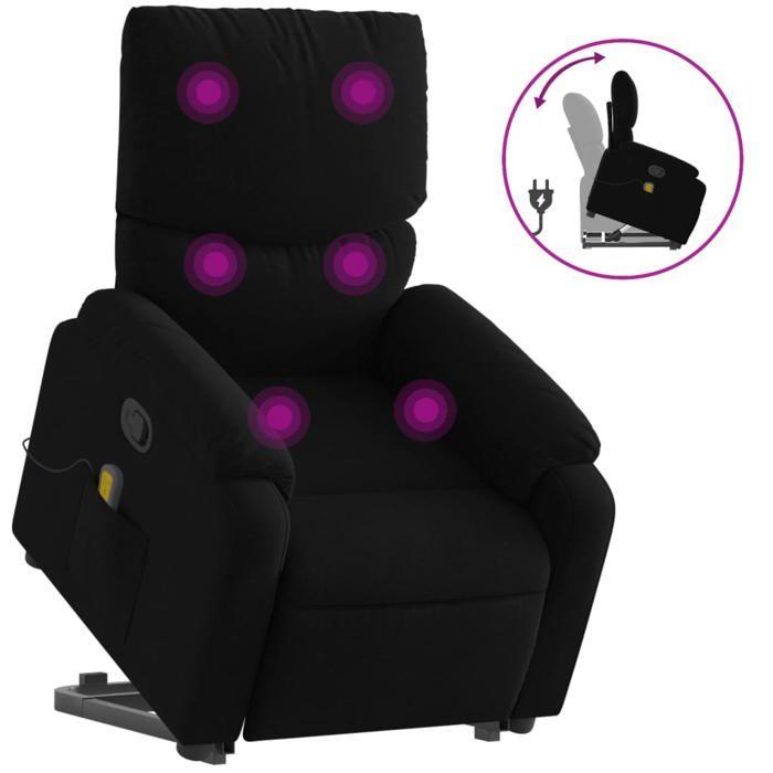 VidaXL Reclining Massage Armchair, Relaxation Chair with Adjustable Backrest and Footrest, Salon Seat Room of 3204838