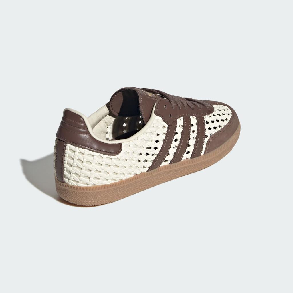 adidas SAMBA OG IH9373 Unisex Originals Sneakers Cream White / Earth Strata / Gold Metallic