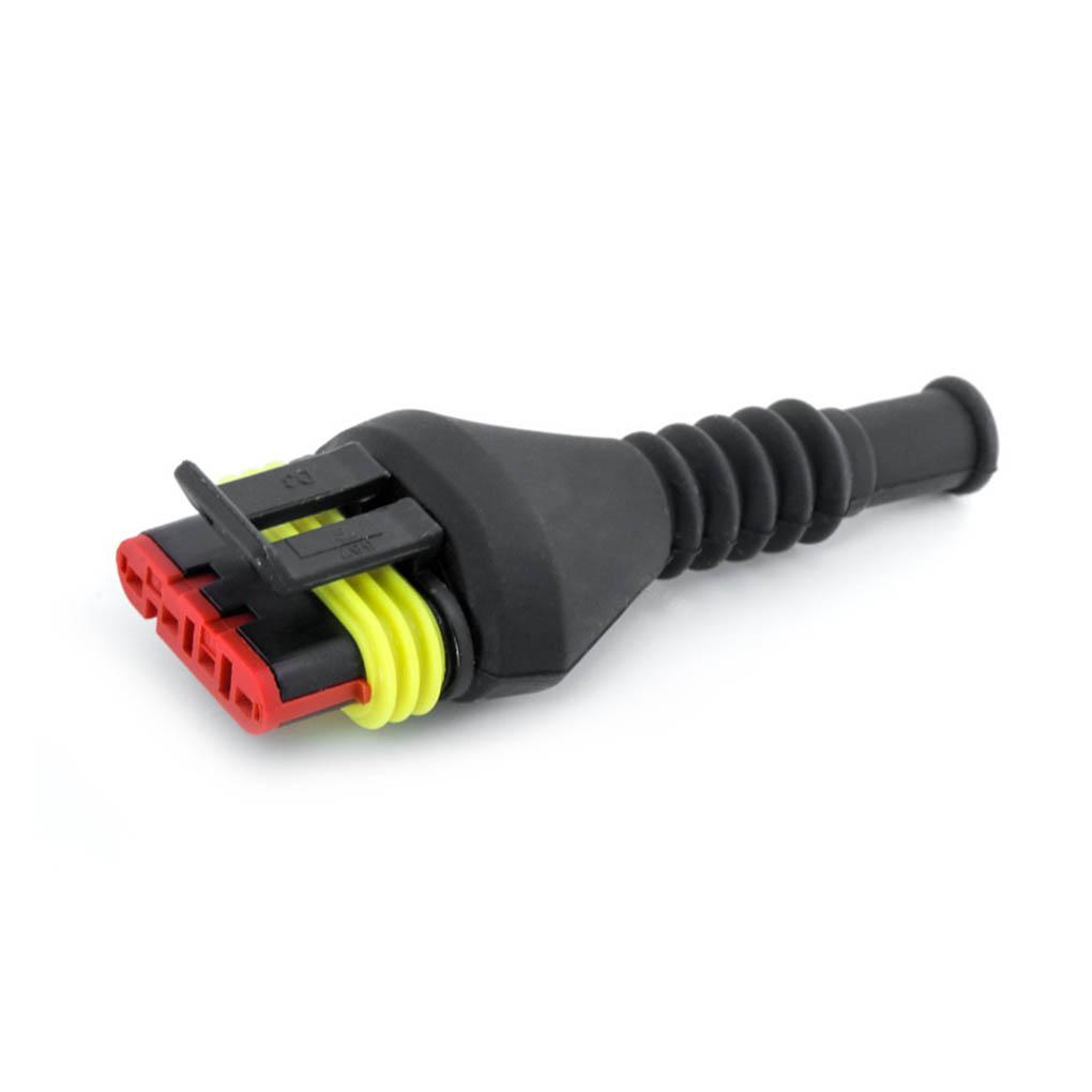 4 Pin Way 1.5 Series Female Male Super Seal Sleeve Cable Automotive Sealed Cover Car Auto Plug Vehicle Fitting