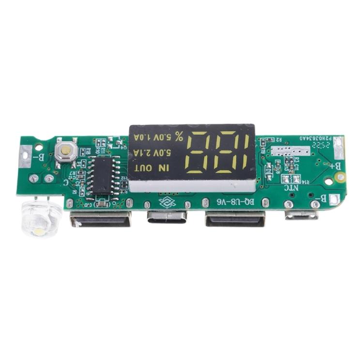 3.7V Dual USB 5V2A Power Bank Motherboard Module DIY Power Bank Mobile Power