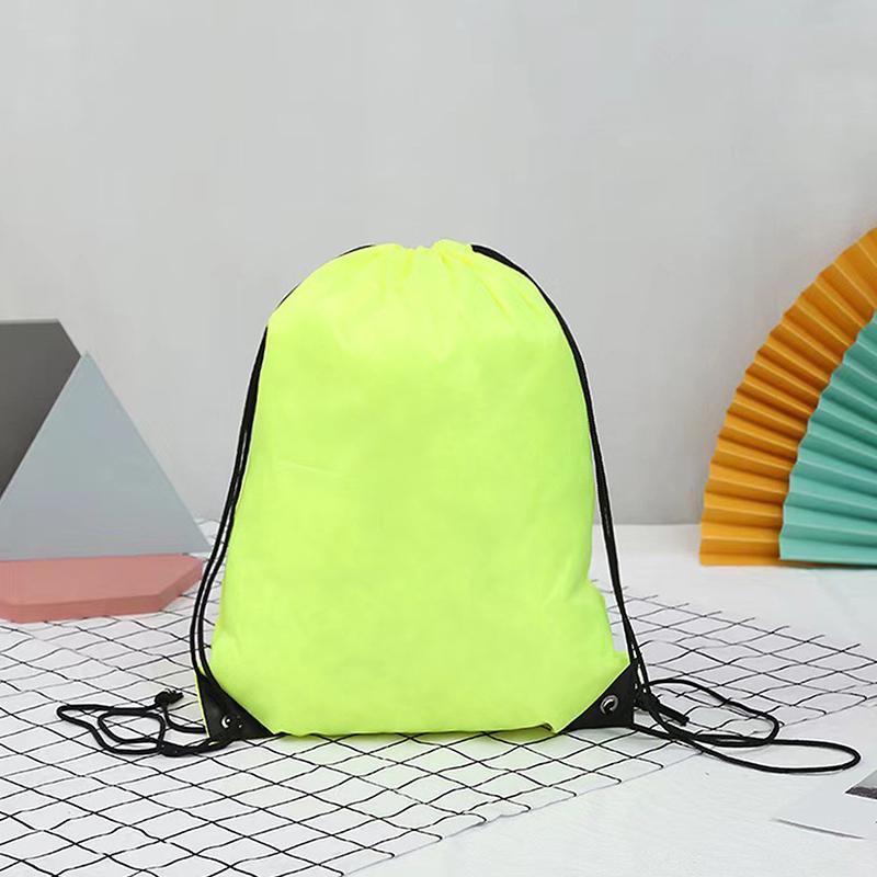 Waterproof Foldable Gym Bag Bundle Pocket Fitness Backpack Drawstring Hiking Camping Swimming Sports Bags