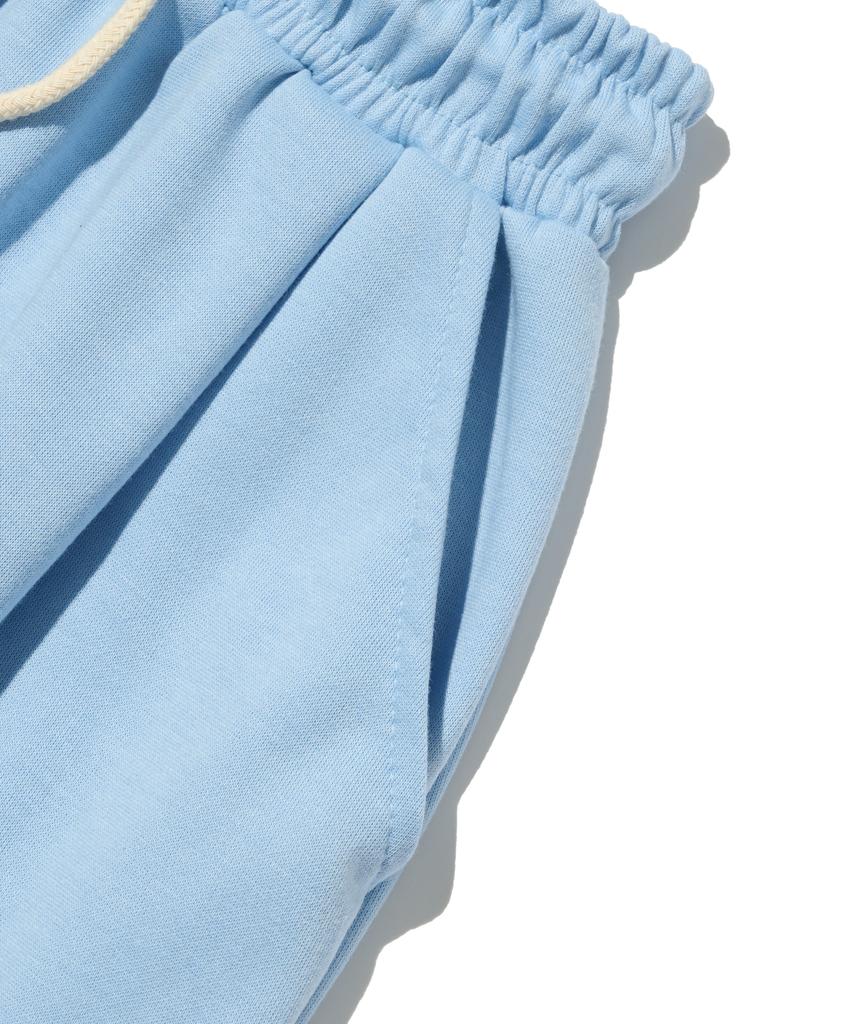 TAILOR STUDIO Maple String One-Pleat Training Pants (Blue)