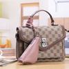 New First-layer Cowhide Neck Bag Mini Cute Saddle Bag Lipstick Storage Bag Women's Change Bag Key Bag