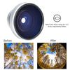 37mm 0,25X Super Fisheye Aufsatzobjektiv, Großer Bildbereich, Makroobjektiv, Kamera-Fisheye-Objektiv, Geeignet für Alle Kameraobjektive mit 37mm Blende, Starke Anwendbar