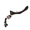 12V Universal Car Covers 2 Seats 4 Pads Carbon Fiber Heated Seat Heater heating 6 Level Switch Winter Warmer