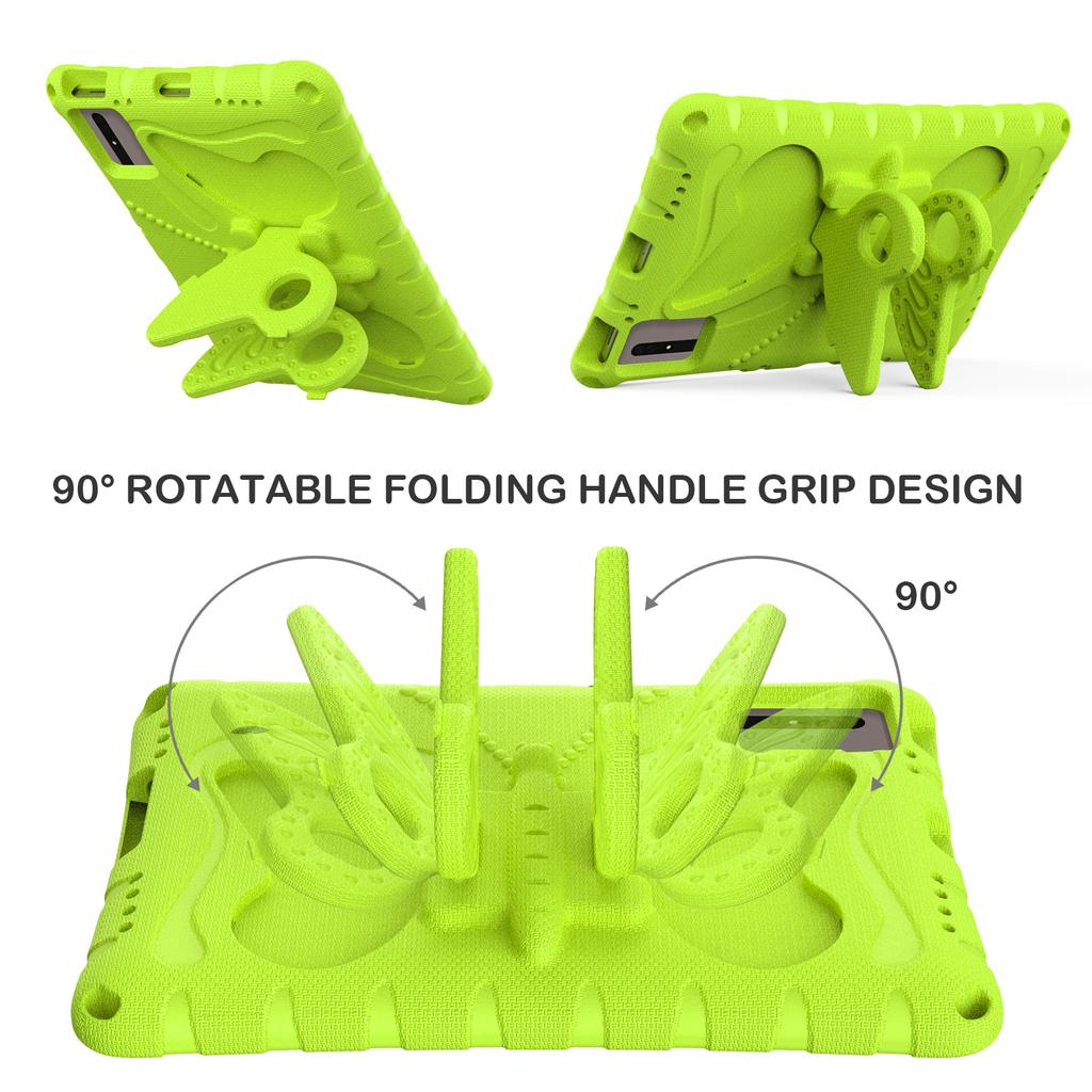 Butterfly Kickstand EVA Tablet Cover For Huawei MatePad SE 11/Lenovo Tab M11/Redmi Pad 2/Galaxy Tab S10 FE/S9 FE/S9/S8/S7