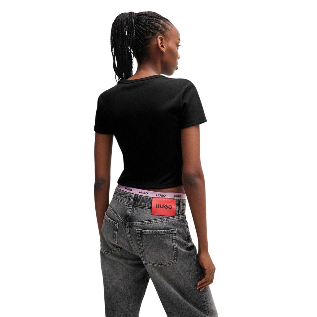 Hugo Womens/Ladies Delanor Crop Top