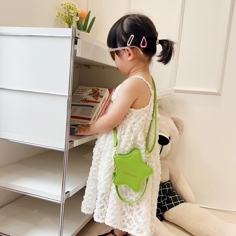 Pu Material Starry Kid Shoulder Bag With Lightweight Design For Daily Use