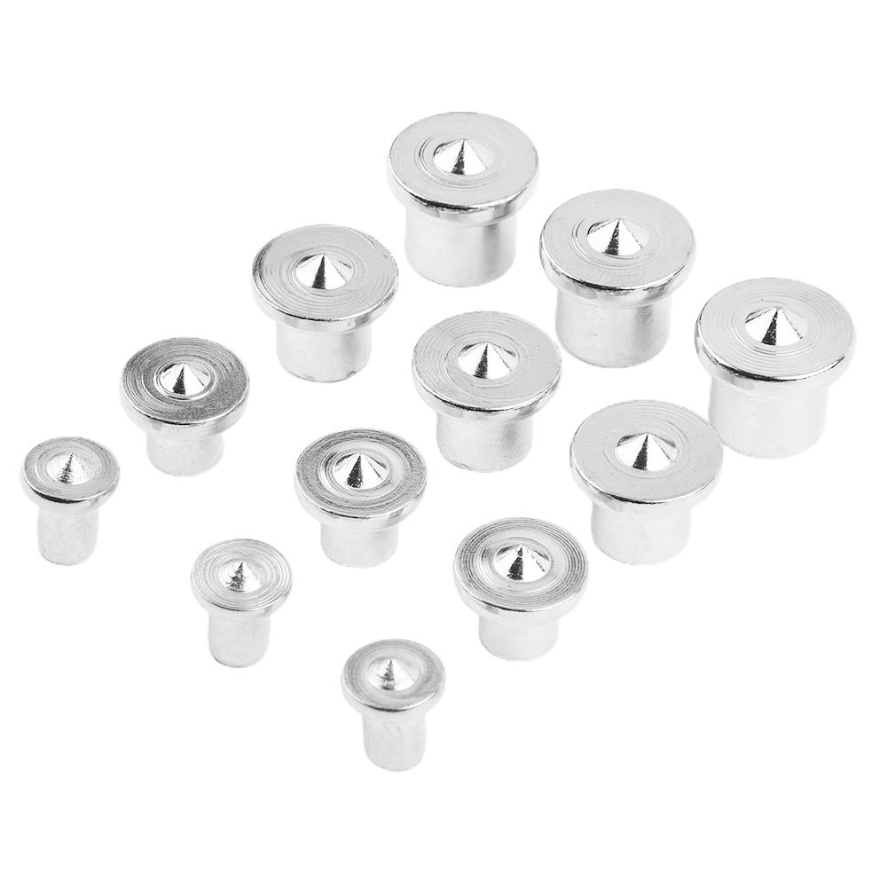 12PCS Center Points Pin Set for Woodworking Alignment and Installation of Cabinets Wardrobes Tables with Wood Pin Locator