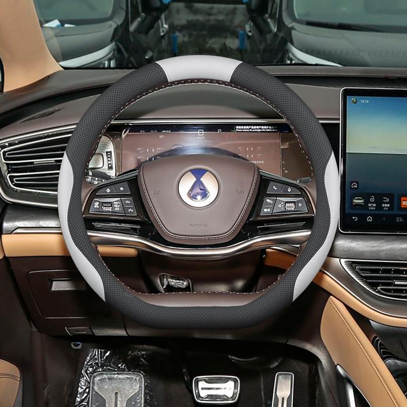 Denza D9 Lenkradabdeckung: Rutschfest, Geruchlos, Kein Nähen von Hand erforderlich, Für Männer und Frauen, Innenraum-Upgrade.