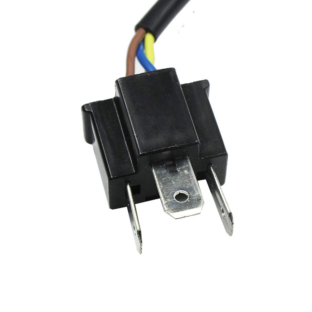 YUNPICAR LED H4 Hi/Low Uso Dual, Decodificador LED, Faro, Prevención de Parpadeo LED, Cancelador, Unidad