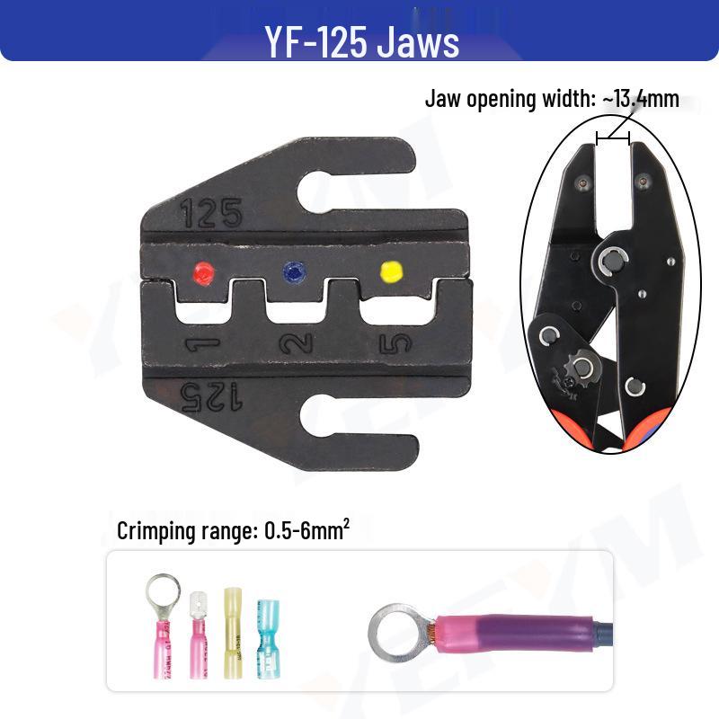 YF Electrician Hand Tool: Crimping Pliers Head for Cold Press Terminals