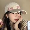 Baseball Hat Bowknot Baseball Hat Korean Style Sun Hat Versatile Ribbon Bow Baseball Cap  Men