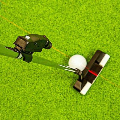 Ayuda de Entrenamiento de Putting de Golf para Interiores Puntero de Putter de Golf Herramientas de Alineación Dispositivo de Apuntamiento de Línea