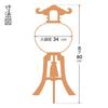 Buddhist altar shop Takita Shoten Paired Bon rotating Height 80cm x fire box diameter 34cm Washi paper paired Bon lanterns issued by Takita Shoten