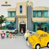 Keeppley Detective Conan Mori Agency Anime Building Blocks Dr. Agasa'S Home Adult Building Blocks Assembly Model Gift
