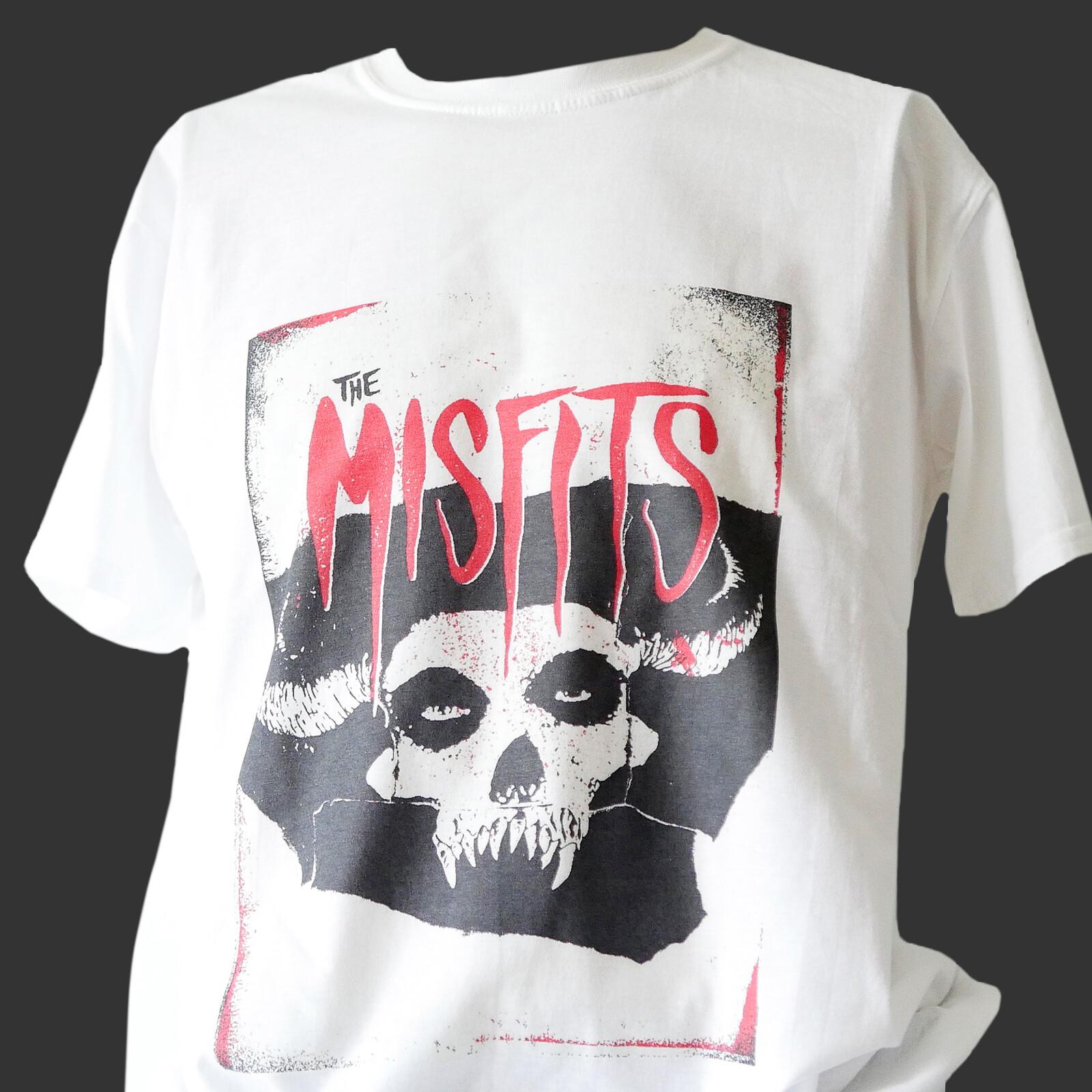 MISFITS METAL PUNK ROCK T-Shirt Mens Womens Tees Top unisex S-3XL S