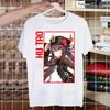 Genshin Impact HuTao Cartoon Kawaii  Unisex's Tshirt Cute Shirt  Unisexs Fashion T-Shirt For  Unisex Casual Tops Short Sleeve Shirt
