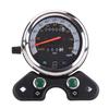Motorrad-Tachometer, Tachometer, Universal-Motorrad-Doppelkilometerzähler, Tachometer, Ganganzeige, digitale Anzeige