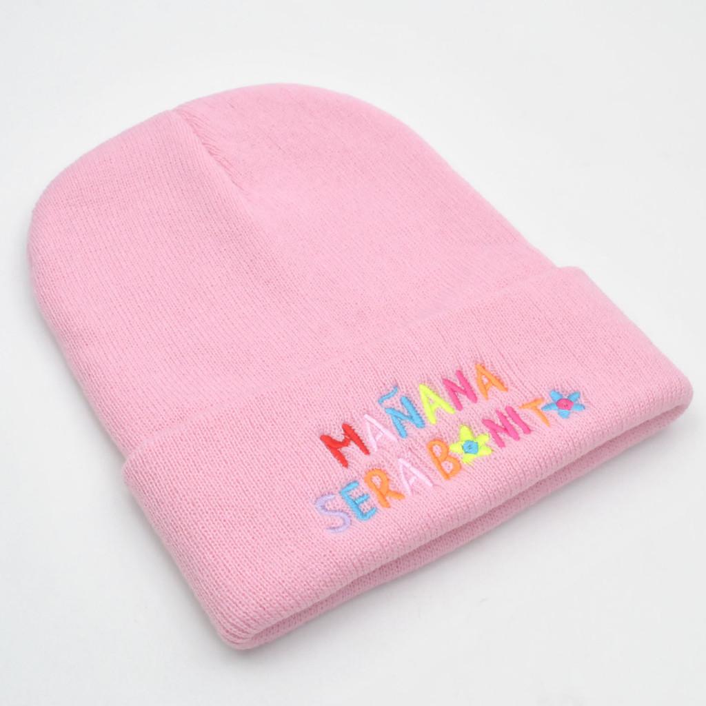 Alphabet Beanie Hat For Men Women Warm Thighs Winter Fashion Gift
