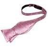 Bowtie for Men Solid Pink Bow Tie Plaid Silk Bowtie Set Handkerchief Cufflinks Checked Bows Self-Tied Tie