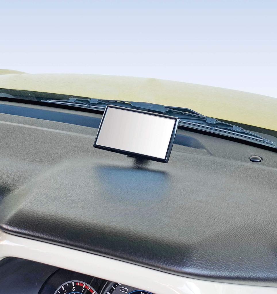 Napolex Broadway Car Auxiliary Mirror, Shot Mirror, 2-Way Installation, Suction