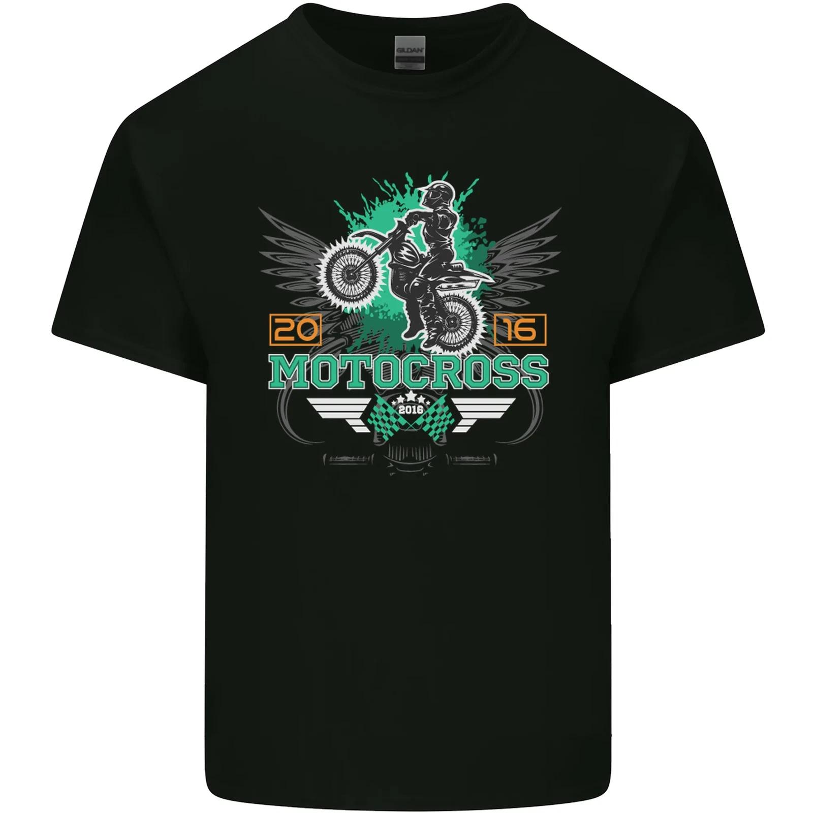

Motocross 2016 Motorbike Motorcycle Kids T-Shirt Childrens L