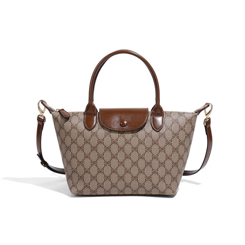 

2025 New Classic Fashion Printed Dumpling Bag Crossbody Women s Handbag Lightweight Mobile Phone Bag Work Commuter Bag