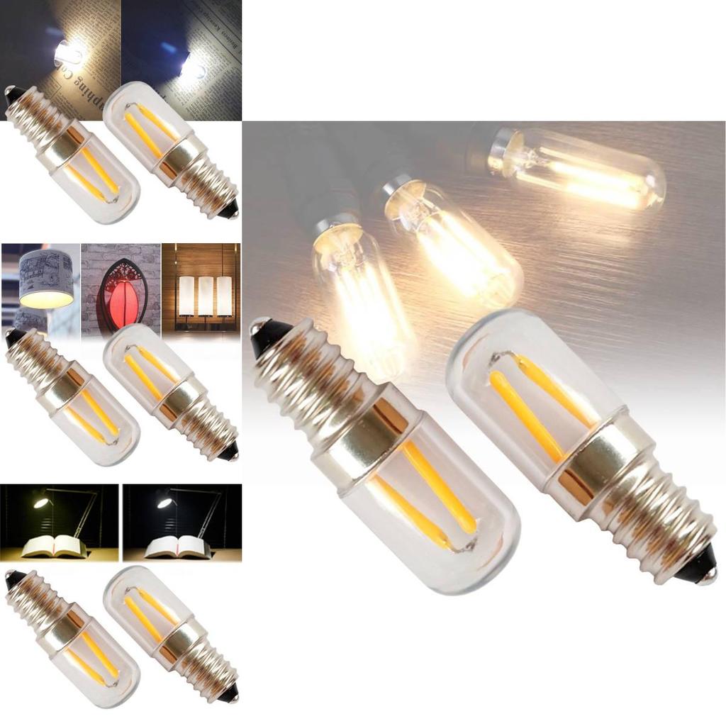 High Quality Led Bulb E12 E14 B15d T18s Ceramic Filament Warm White 1.5w 220v Ideal For Refrigerators