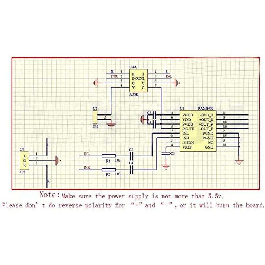 5pcs Mini PAM8403 DC 5V 2 Channel USB Digital Power Amplifier Board Module 2 * 3W Volume Control with Potentionmeter