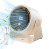 Air Circulator FansPortable Desk Fan Quiet Table Long Lasting Led Display Circulator Cooler Air Blower for Outdoor Travel Dorm
