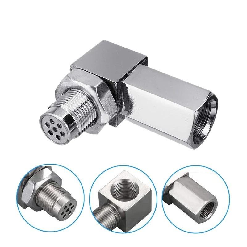 

High Quality Catalizador Stainless Steel 90° M18*1.5 Mini Catalytic Converter Oxygen 02 Sensor Mini Catalyst Converter for Car