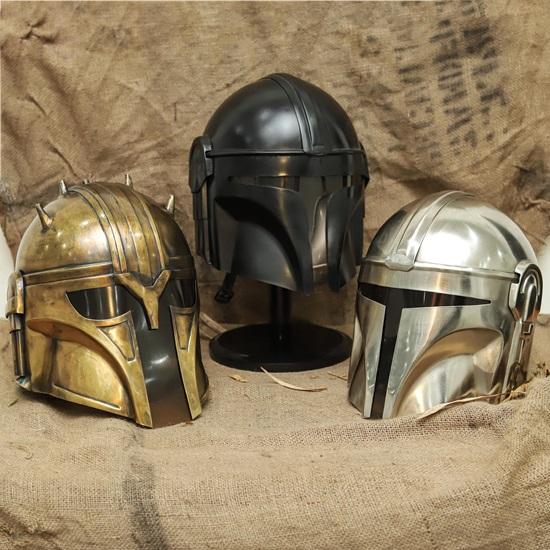 

Набор из 4 шлемов для косплея по «Звёздным войнам», отделка под старинную бронзу, с подставкой