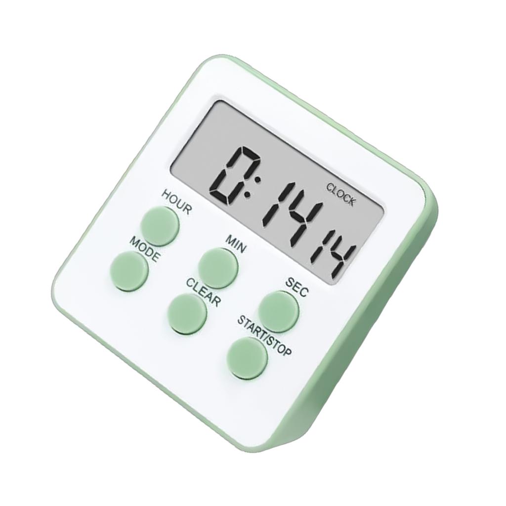 Temporizador de cocina con alarma fuerte y pantalla LED, herramienta de cronómetro multifuncional para cocinar, recordatorio de autodisciplina
