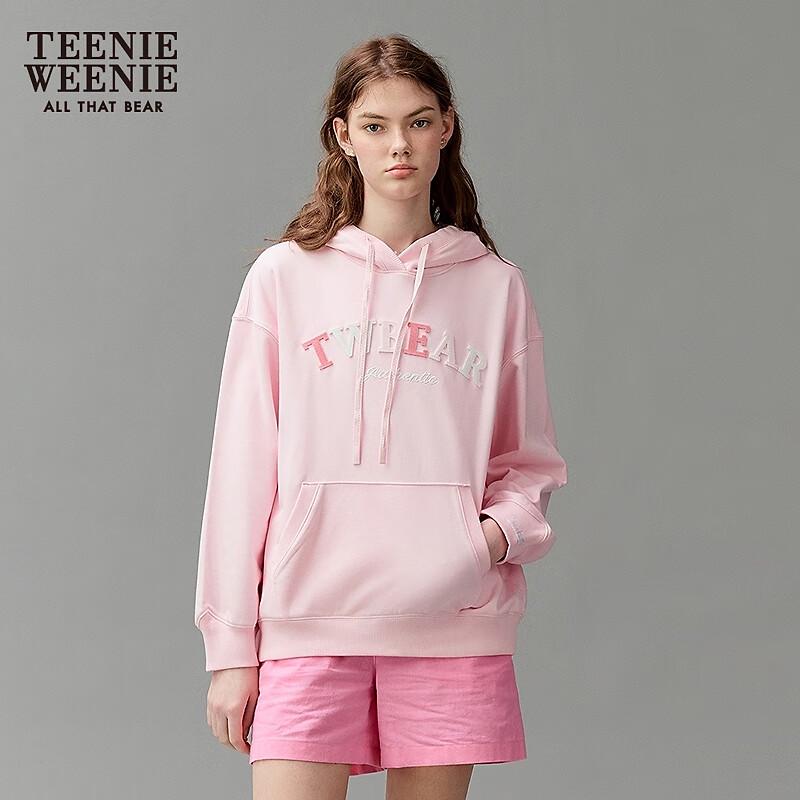 Teenie Weenie Women's Bear Graphic Hooded Sweatshirt