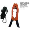 Kayak Clip Kayak Fishing Accessory with 16.5ft Rope Stainless Steel Anti-Rust Boat Clasp Secure Grip Water-resistant Kayak Buckle