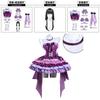 Costume Cosplay Puella Magi Madoka Magica en Tissu Satiné Pour les Fans de Jeu de Rôle Anime
