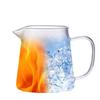 High Borosilicate Glass Fairness Cup with Tea Strainer